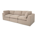 Cates - Modular Sofa - Pebble - Moe's Home Collection - Stationary Sofas - Elite Enclave Home
