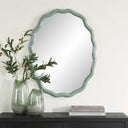Isly - Robin's Egg Oval Mirror - Blue - Uttermost - Accent Mirrors - Elite Enclave Home