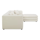 Lowtide - Lounge Modular Sectional - Warm White - Moe's Home Collection - Stationary Sectionals - Elite Enclave Home