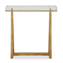 Midas - Thick Crystal Accent Table