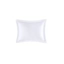500 Thread Count Luxury - Full Sateen Embroidered Comforter Set - White