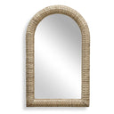 Twisted - Seagrass Arch Mirror - Woodtone
