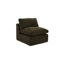 Cates - Slipper Chair - Dark Green - Moe's Home Collection - Armless Chairs - Elite Enclave Home