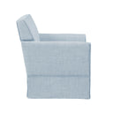 Paula - Slipcover Accent Armchair - Light Blue - 510 Design - Arm Chairs - Elite Enclave Home