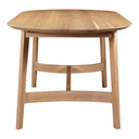 Trie - Small Dining Table - Natural Light Oak - Moe's Home Collection - Dining Tables - Elite Enclave Home