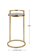 Cailin - Accent Table - Gold