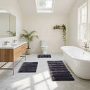 Tufted Pearl Channel - 24" x 58" Rug - Gray - Madison Park - Rug Sets - Elite Enclave Home