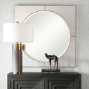 Cyprus - Square Mirror - White