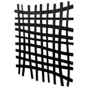 Gridlines - Iron Wall Decor - Black