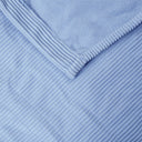 Electric Micro Fleece - King Heated Blanket - Blue