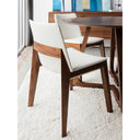 Deco - PVC Dining Chair (Set of 2) - Cream White - Moe's Home Collection - Chair Sets - Elite Enclave Home