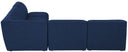 Miramar - 5 Piece Modular Sectional - Meridian Furniture - Stationary Sectionals - Elite Enclave Home