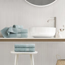 Premium Turkish Cotton 500GSM Plush 6 Piece Towel Set - Seafoam - Super Listing - Towel Sets - Elite Enclave Home