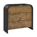 Byrams - 3 Drawer Oak Chest - Brown / Gold / Woodtone - Uttermost - Accent Chests - Elite Enclave Home