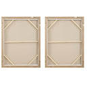 Molten Patina - Framed Canvases (Set of 2) - Dark Brown - Uttermost - Canvas Art Sets- Elite Enclave Home