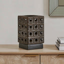 Lattice - Indoor - Outdoor Lantern Candleholder - Brown / Gray - Uttermost - Candles & Holders - Elite Enclave Home