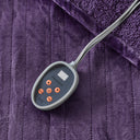 Heated Microlight to Berber - Blanket - Purple