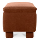 Ichigo - Storage Bench - Orange - Moe's Home Collection - Storage Benches - Elite Enclave Home