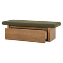 Gemma - Storage Bench - Dark Green - Moe's Home Collection - Storage Benches - Elite Enclave Home