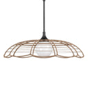 Lakeside - Indoor-Outdoor 1 Light Pendant - Black