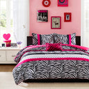 Reagan - King Comforter Set - Pink