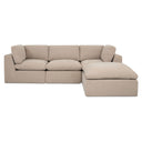 Cates - Lounge Modular Sectional - Pebble - Moe's Home Collection - Stationary Sectionals - Elite Enclave Home