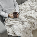 Sachi - Oversized Throw - Natural - Madison Park - Throws - Elite Enclave Home