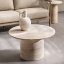 Sana - Outdoor Round Accent Table - Beige - Classic Home - Accent Tables- Elite Enclave Home