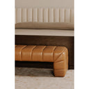 Verity - Bench - Tan - Moe's Home Collection - Upholstered Benches - Elite Enclave Home