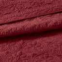Quebec - King Reversible Bedspread Set - Red