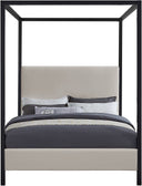 James - Bed - Meridian Furniture - Canopy Beds - Elite Enclave Home