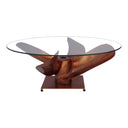 Archimedes - Aluminum Coffee Table - Brown - Moe's Home Collection - Coffee Tables - Elite Enclave Home
