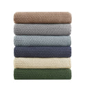 Bree Knit - Throw - Indigo - INK+IVY - Throws - Elite Enclave Home