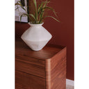 Raja - Medium Decorative Vessel - White - Moe's Home Collection - Vases & Jars - Elite Enclave Home