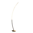 Arc LED Floor Lamp - Silver And Soft White - HomeRoots - Floor Lamps - Elite Enclave Home