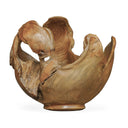 Arbor - Crest Indoor-Outdoor Teak Bowl - Woodtone