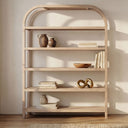 Eero - Bookcase Large - Natural - Moe's Home Collection - Etageres - Elite Enclave Home