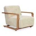 Eckersley - Lounge Chair - Cream - Moe's Home Collection - Arm Chairs - Elite Enclave Home