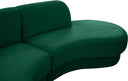 Rosa - Sectional - Meridian Furniture - Stationary Sectionals - Elite Enclave Home