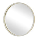Break The Ice - Round Mirror - Gold - Uttermost - Accent Mirrors - Elite Enclave Home