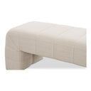 Verity - Bench - Oatmeal - Moe's Home Collection - Upholstered Benches - Elite Enclave Home