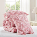 Lily - King 3 Piece Comforter Set - Pink