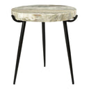Brinley - Marble Accent Table - Beige - Moe's Home Collection - Accent Tables - Elite Enclave Home