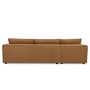 Burrow - Sleeper Sectional With Left Storage Chaise - Ginger - Moe's Home Collection - Sleeper Sectionals - Elite Enclave Home