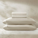 California King Stretch Jersey Sheet Set - Ivory - Harbor House - Sheets & Pillowcases - Elite Enclave Home