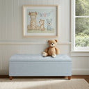 Shandra - Tufted Top Upholstered Storage Bench - Light Blue - Madison Park - Storage Benches - Elite Enclave Home