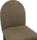 Waldorf - Boucle Dining Side Chair With Black Legs - Meridian Furniture - Side Chairs - Elite Enclave Home