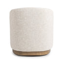 Diah - Swivel Accent Chair - Toasted Linen