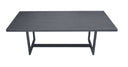 Aluminum Outdoor Dining Table - Charcoal