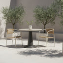 Zola - Outdoor Dining Chair (Set of 2) - Natural - Moe's Home Collection - Chair Sets - Elite Enclave Home
